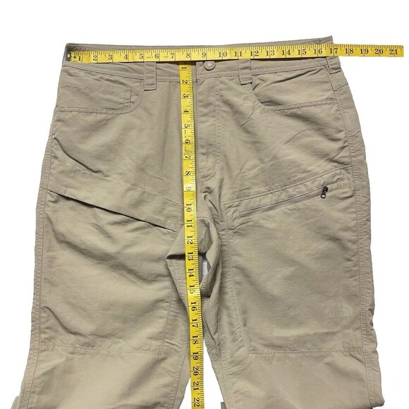 The North Face Paramount Trail Hiking Outdoor Pants Size 34x29 Beige Color - Picture 11 of 13